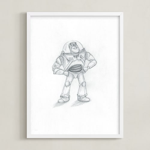 This is a pencil disney art with standard by Anna Black called disney pixar's toy story in pencil i