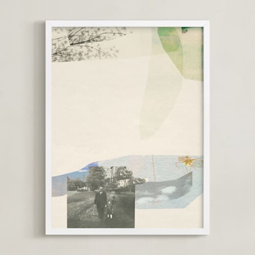 This is a pure art by Sumak Studio called white collage