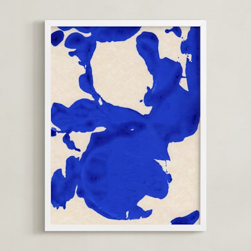 This is a ocean blue art by cyrille gulassa called blue ink ocean