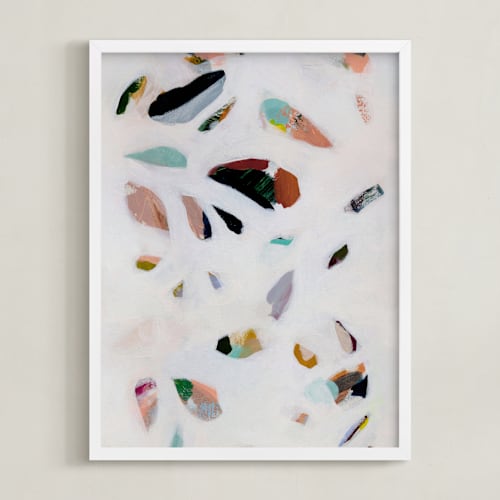This is a ivory art by Kayla King called spring thaw i