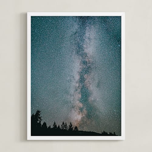 This is a night sky art by Rob Wilson called light in the darkness