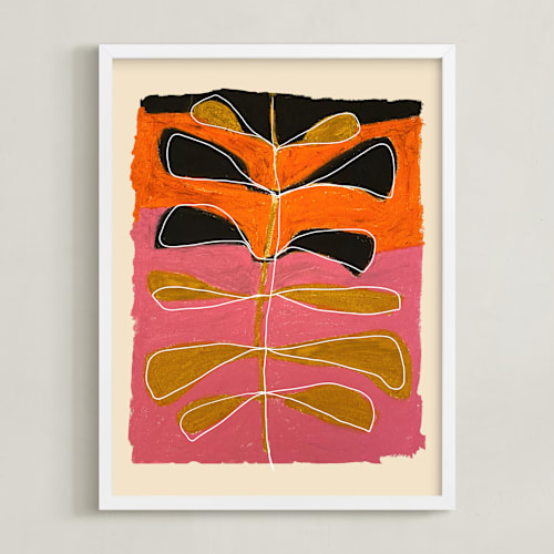 This is a rosebud art by Deborah Velasquez called underground opera