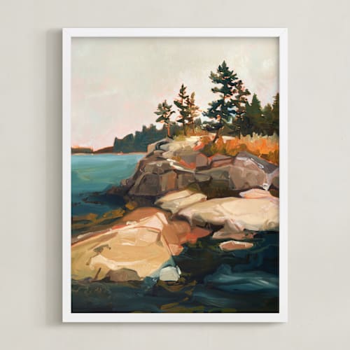 This is a ocean blue art with standard by Jess Franks called no one else