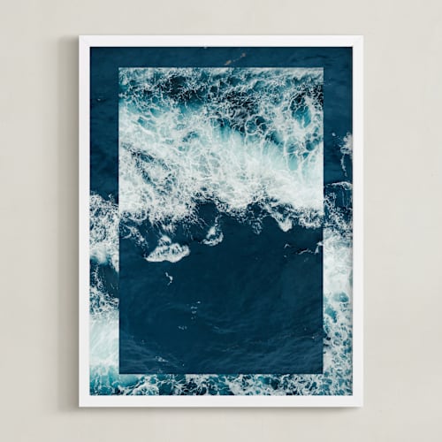 This is a marine art by lulu and isabelle called waves 1
