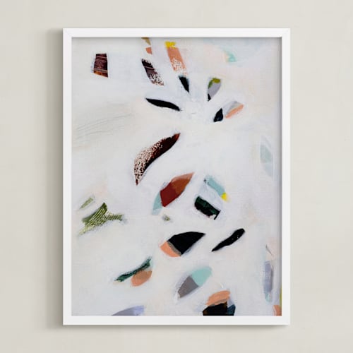 This is a ivory art by Kayla King called spring thaw ii