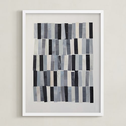 This is a slate art by Sara Hicks Malone called tonality iii