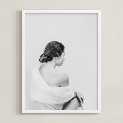 This is a subtle art by Ilze Lucero called reflection of sienna
