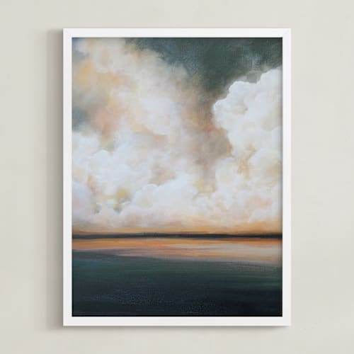 This is a peach art with standard by Mya Bessette called reunion 1