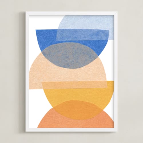 This is a tutti frutti art with standard by Carrie Moradi called mod moons