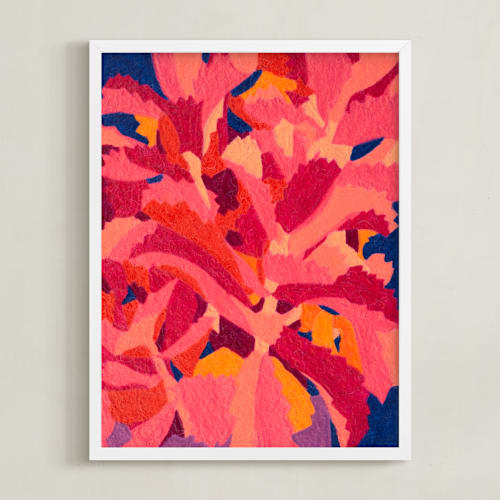 This is a begonia pink art by Juls Treviño called kalanchoe