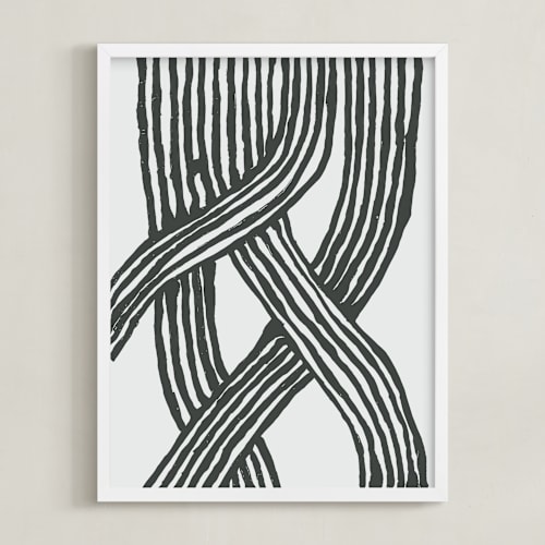 This is a myth grey art by Nina Leth called braid