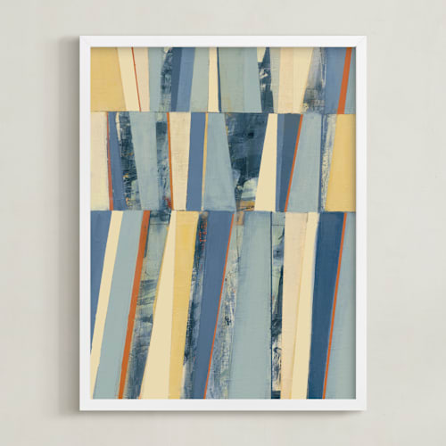This is a dusty green art by Pippin Schupbach called put in order