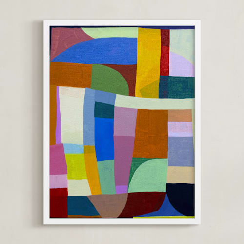 This is a candy art by Poppy Dodge called color rhythm: beach blanket