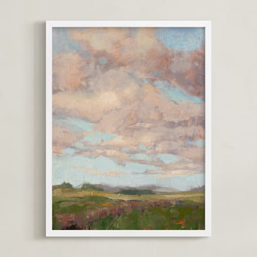 This is a ochre art by Wendy Keller called panorama 2