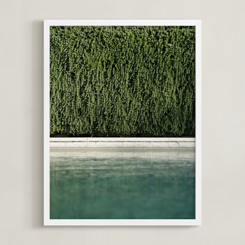 This is a aqua verde art with standard by Kelsey Mucci called poolside 1