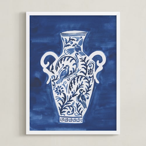 This is a ink art with standard by Teju Reval called chinoiserie tableware 1