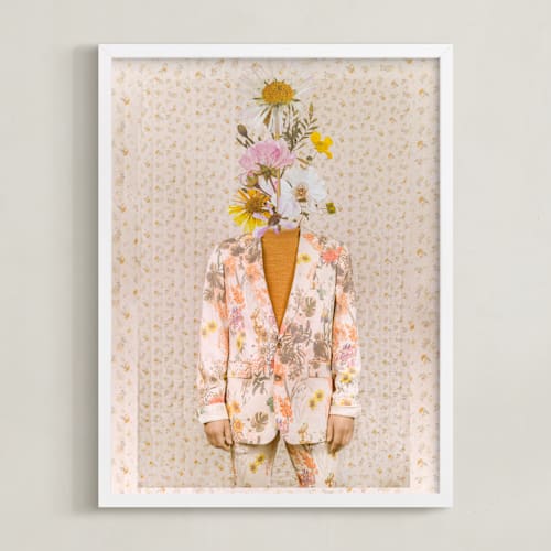 This is a golden meadow art by Theresa Bear called forever blooming