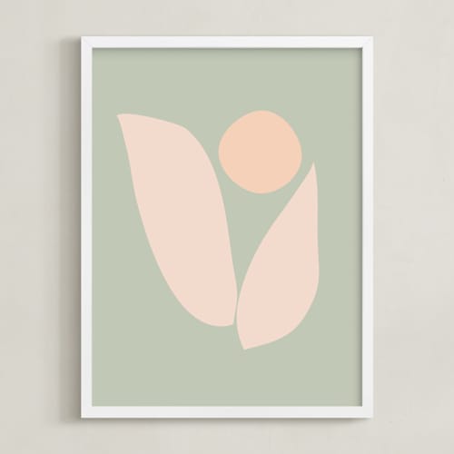 This is a seafoam art by Beth Vassalo called flower