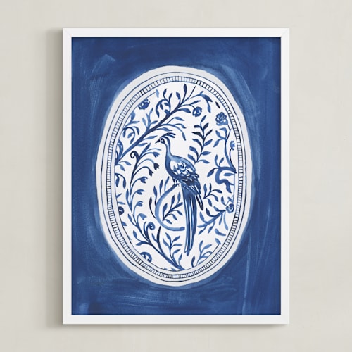 This is a ink art with standard by Teju Reval called chinoiserie tableware 2