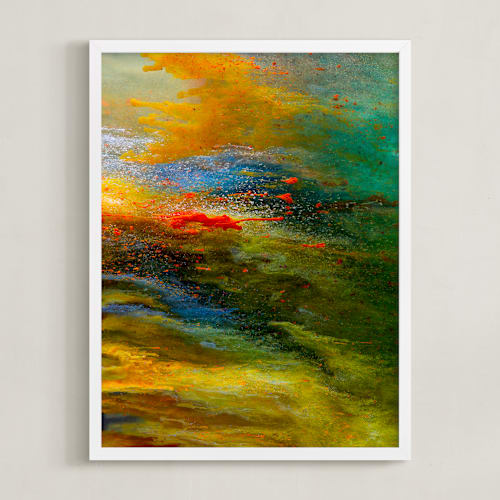 This is a citrus art by MGTeevan called aerial views