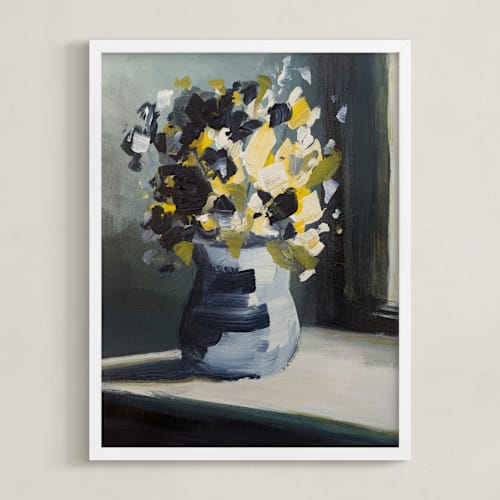 This is a dandelion art by Jen Florentine called a floral mood