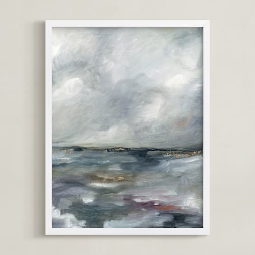 This is a cloud blue art by Nicoletta Savod called le éclat 2