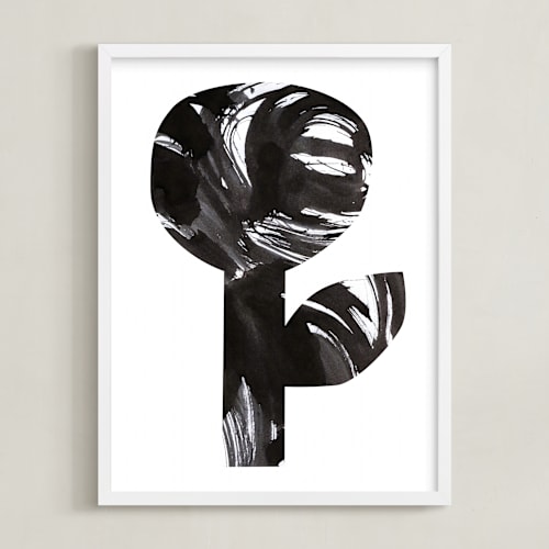 This is a obsidian art by Alexandra Dzh called bold and graphic flowers ii