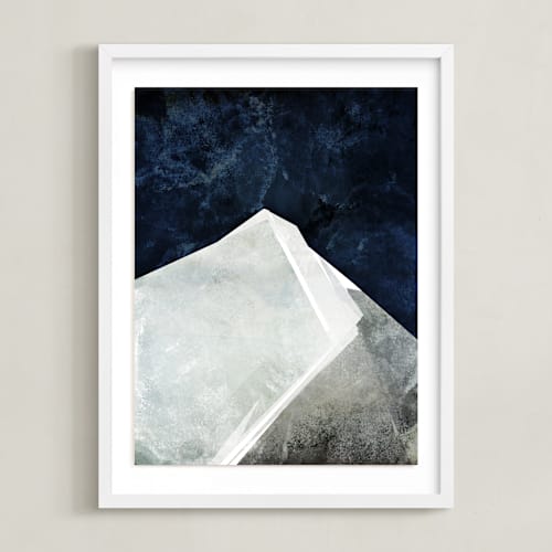 This is a deep blue art by Tanya Lee Design called midnight nature ii