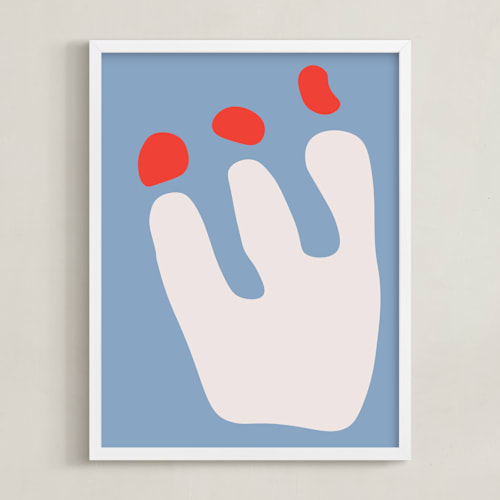This is a meadow blue art by Kisco Print Shop called summer in bloom