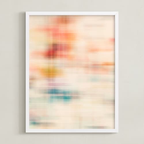 This is a spring plaid i art by Karen Kardatzke called spring plaid