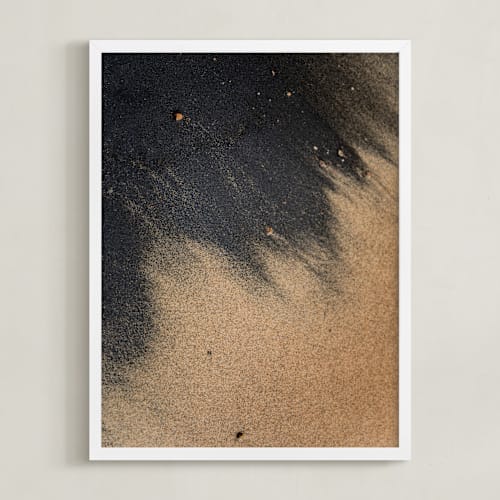 This is a onyx art with standard by Karly Rose Sahr called black sand ii