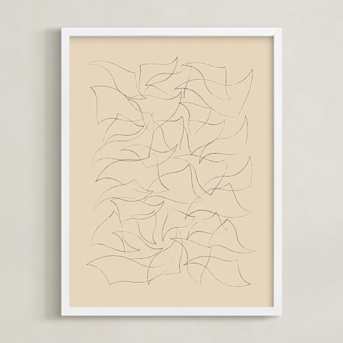 This is a sand art by Yohaku Oshima called flock