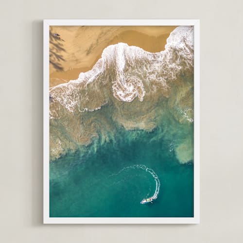 This is a ocean art by Shari Margolin called sea change