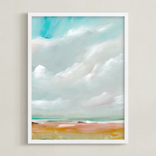 This is a sky art by Lindsay Megahed called sea shore