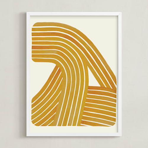 This is a tangerine art with standard by Emily Kariniemi called tangerine