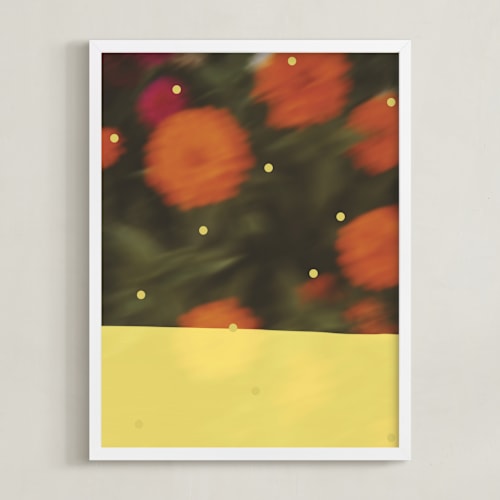 This is a sunshine art with standard by Morgan Kendall called le jardin magique 2