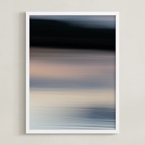 This is a shadow blue art with standard by Em Hale called flowing dusk