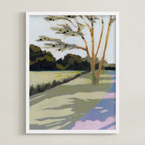 This is a green art with standard by Lottie Aldarwish called shadow path