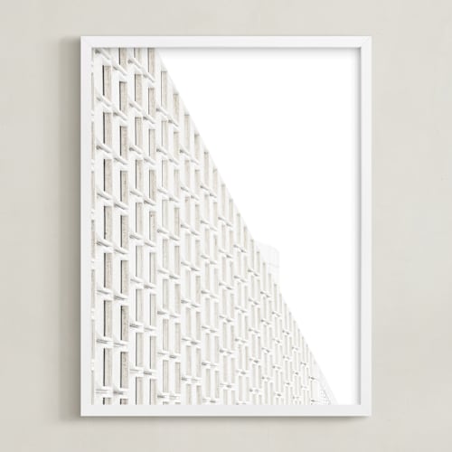 This is a stone white art by Tania Medeiros called urban alabaster