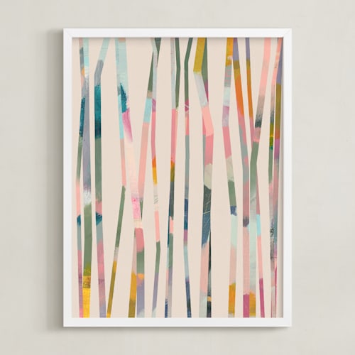 This is a rose art by Lindsay Megahed called painted forest 1