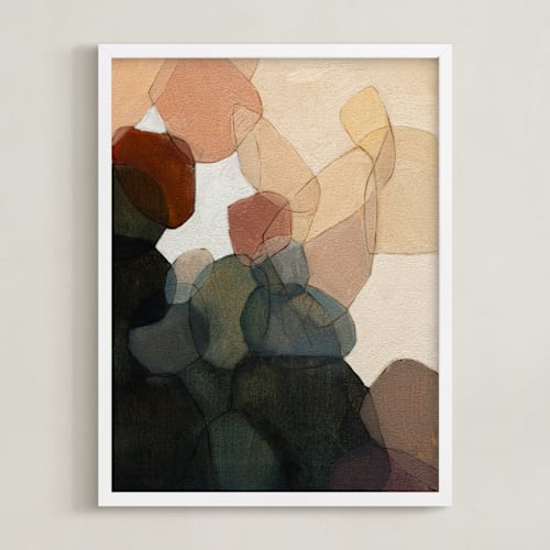 This is a slate art by Wendy Keller called venn triptych 1