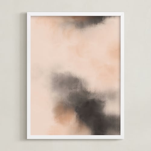 This is a blush art by Iveta Angelova called stormy clouds i