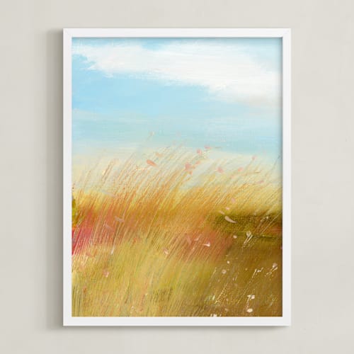 This is a olive art with standard by Lindsay Megahed called afternoon breeze i