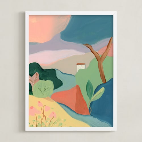 This is a apricot art by Lindsay Megahed called interlude i