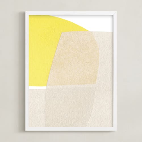 This is a limoncello art by Carrie Moradi called sunshine wicker i