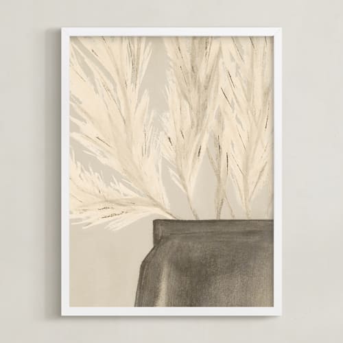 This is a light natural art by Shawna Urban called flower market 02