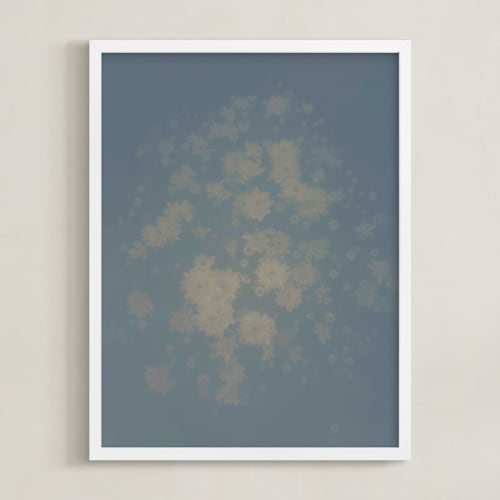 This is a cloud art by Baumbirdy called dusted daisies