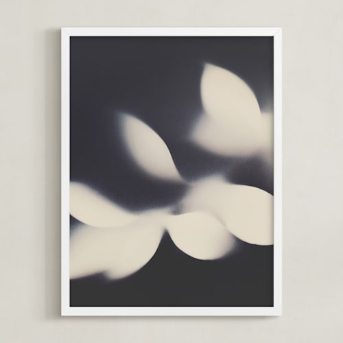 This is a light art by Karen Kardatzke called emerging