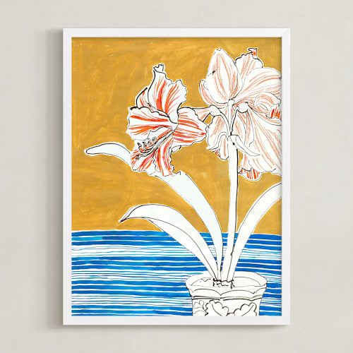 This is a gold curry art by Lise Gulassa called the gift