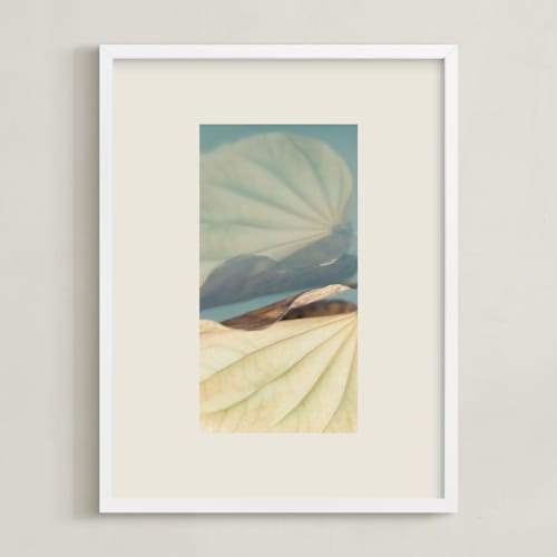 This is a blue sage art with standard by Shawna Urban called it's a beautiful life ii